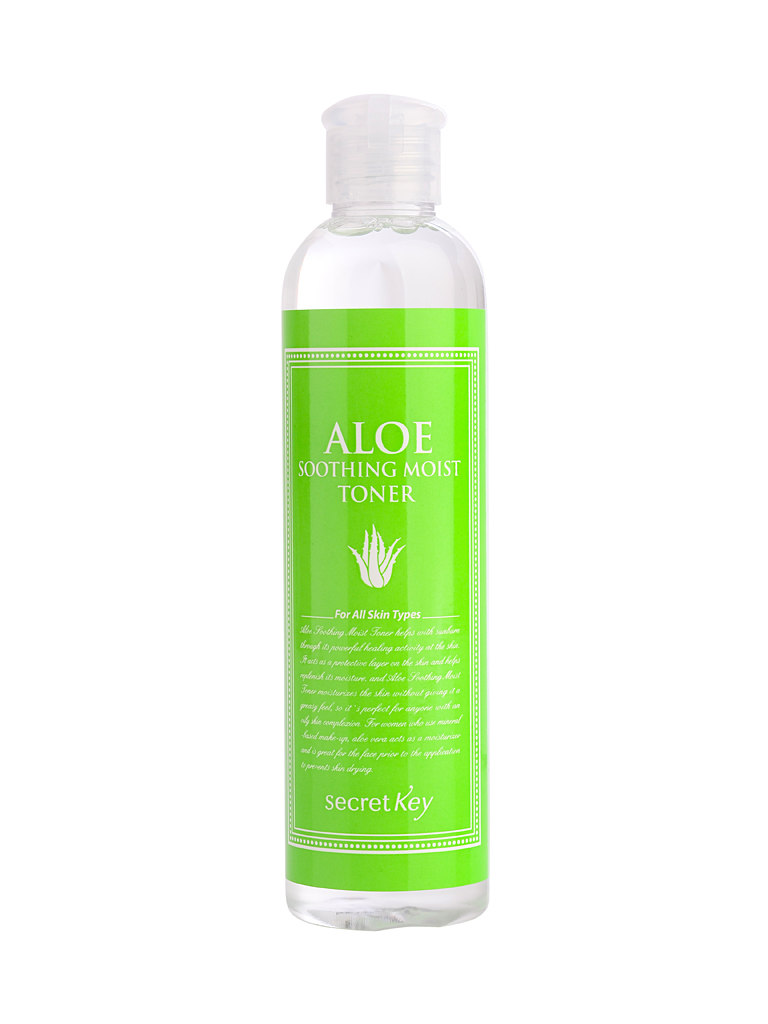 Secret Key Aloe Soothing Moist Toner Тоник для лица с экстрактом алоэ